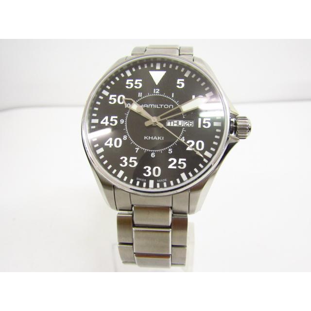 HAMILTON ハミルトン KHAKI カーキ H646110 クォーツ腕時計♪AC21062 