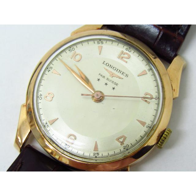 LONGINES ロンジン 18K 手巻き 腕時計 アンティーク ▽AC23815  