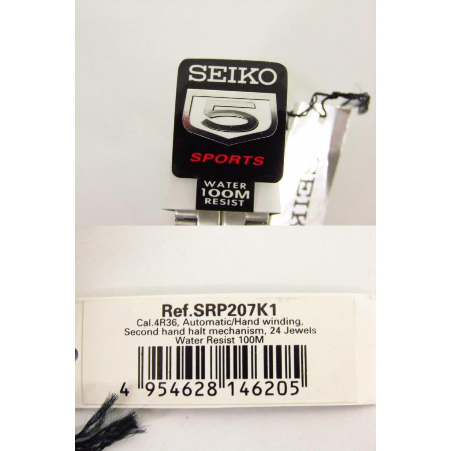 SEIKO 5 SPORTS セイコー ファイブ スポーツ SRP207K1 自動巻き 海外モデル メンズ 腕時計 ◆AC24700｜thrift-webshop｜07