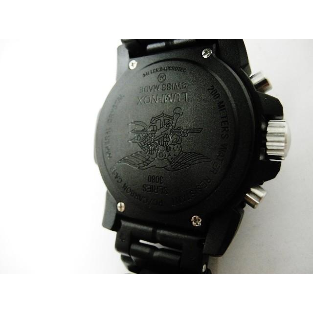 《腕時計/ウォッチ》LUMINOX ルミノックス ネイビーシールズ カラーマークシリーズ 3080 クロノグラフ 【中古】｜thrift-webshop｜05