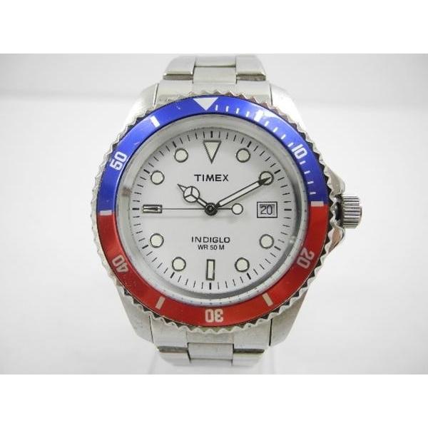 《腕時計/ウォッチ》TIMEX タイメックス CR2016 CELL クオーツ メンズ腕時計【中古】｜thrift-webshop