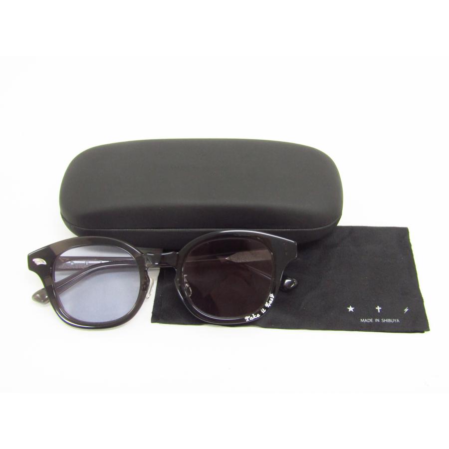 N.S.H エヌエスエイチ Take it Easy MADE IN SHIBUYA SUNGLASSES サングラス ウェリントン アイウェア  メンズ ケース付き ▽AC24992 : n-156-ac24992-04 : スリフト - 通販 - Yahoo!ショッピング