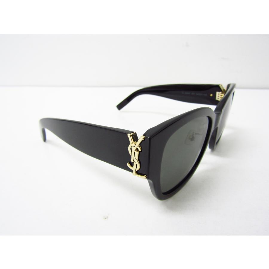 [美品] YSL イブサンローラン　ブラック サングラス SAINT LAURENT イブサンローラン サングラス ▽AC26343