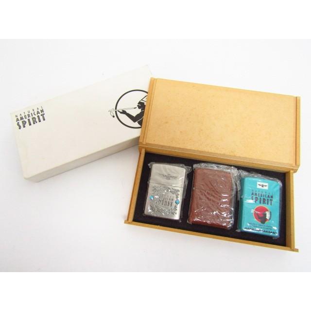 ZIPPO ジッポー × AMERICAN SPIRIT アメリカンスピリット 3個セット 