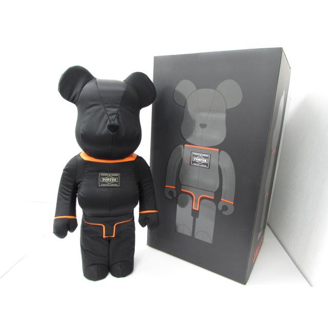 PORTER ポーター × BE@RBRICK ベアブリック 1000％ TANKER BLACK