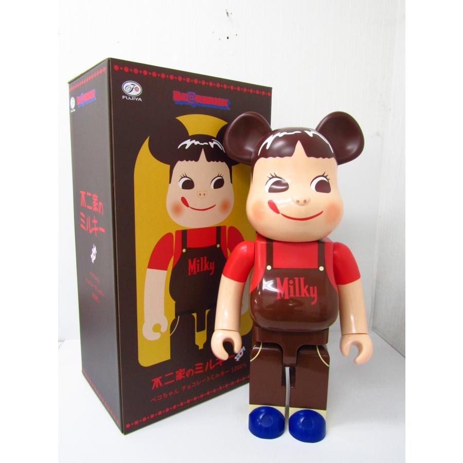 BE@RBRICK メディコムトイ ベアブリック ペコちゃん チョコレート