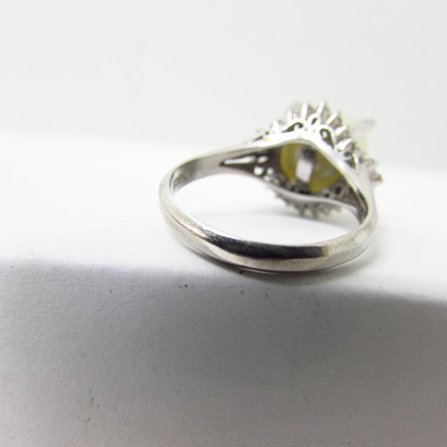 Pt900 パールリング 約8.9g リング 指輪 SIZE:16号 ▽AC23083