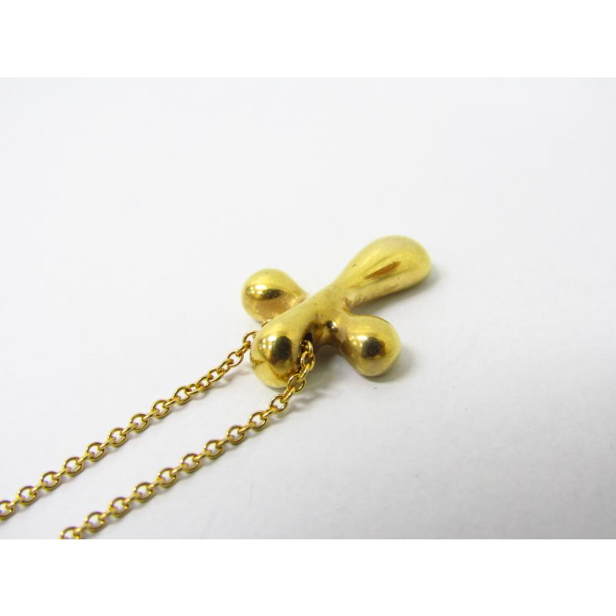 TIFFANY&Co. ティファニー クロス ネックレス 750 K18 TIFFANY&Co. ティファニー クロス ネックレス 750 K18