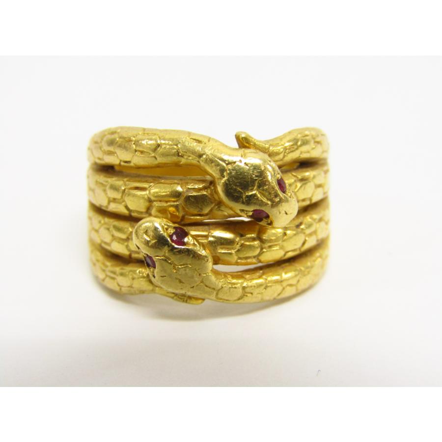 K18 18金　9号　10号　リング　14 K18 18金 リング 指輪 イエローゴールド サイズ：14号 10.9g