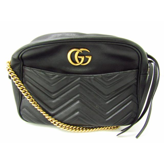 GUCCI グッチ GGマーモント キルティング ショルダーバッグ GUCCI グッチ GGマーモント キルティング ショルダーバッグ
