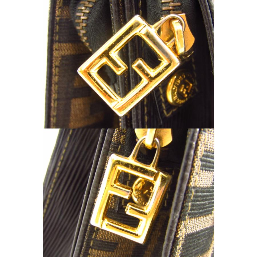 【FENDI 】フェンディ ズッカ柄 ハンドバック FENDI ズッカ柄ハンドバッグ