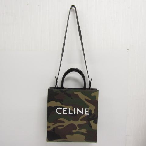 CELINE セリーヌ ミディアム バーティカル カバ 2wayバッグ CELINE セリーヌ ミディアム バーティカル カバ 2wayバッグ
