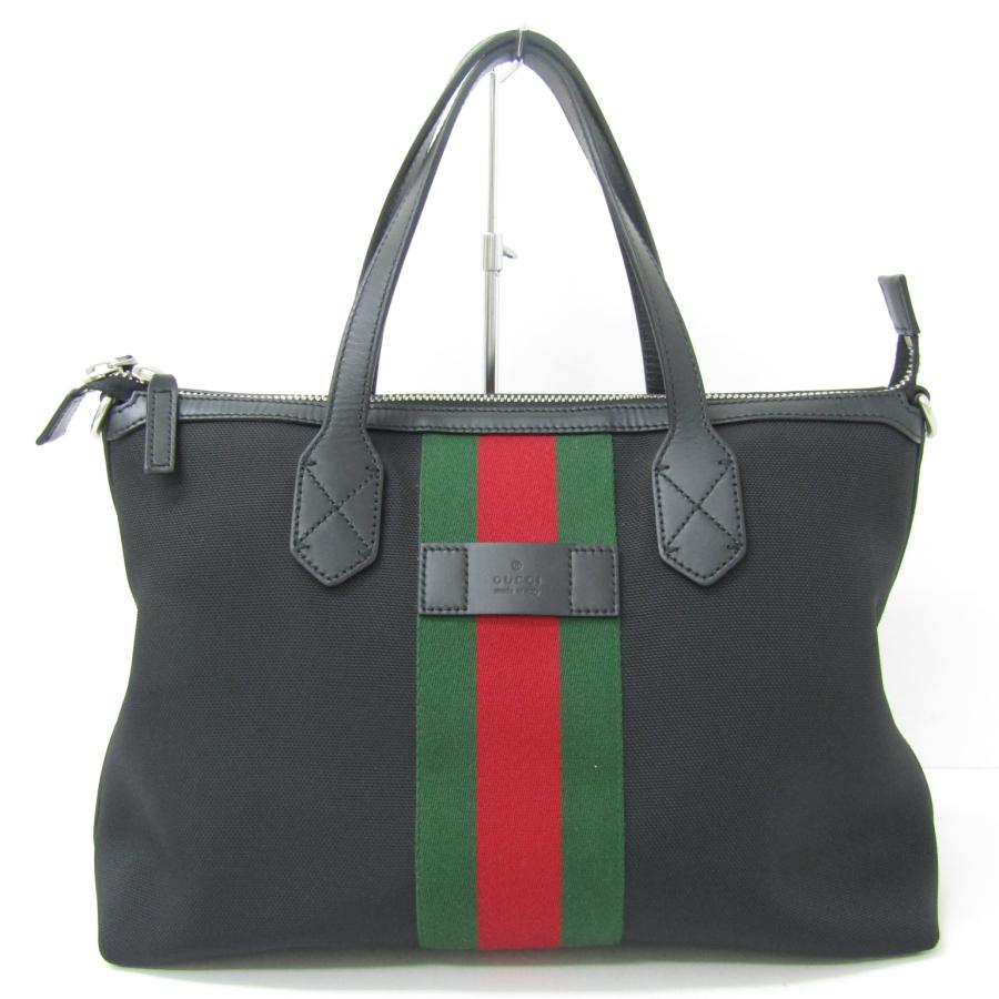 GUCCI グッチ ウェビングライン トートバッグ 630923 保存袋付き ▼SB4823｜thrift-webshop｜02