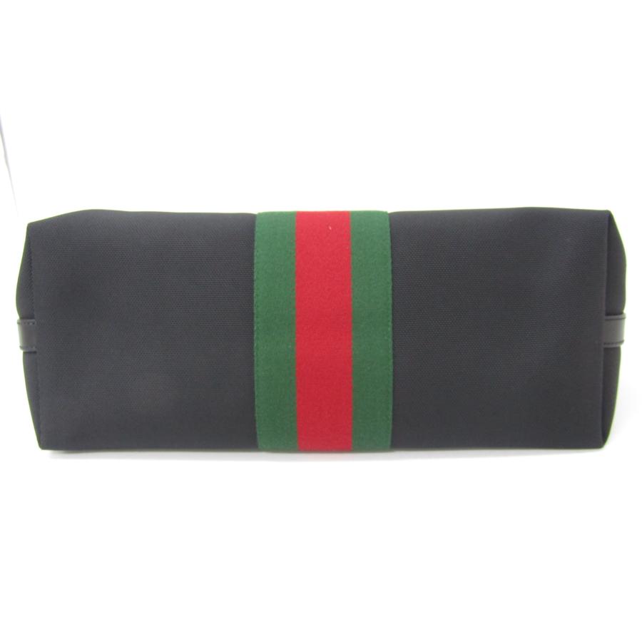 GUCCI グッチ シマレザー シェリーライン　折り畳みタイプ 保存袋・付属品 GUCCI （新品・未使用品）グッチ ウェブ シェリーライン 二