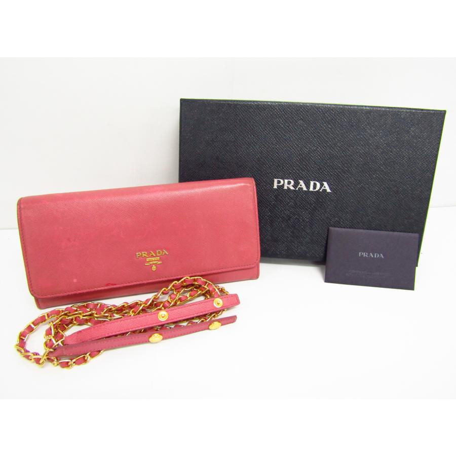 PRADA プラダ チェーンウォレット 長財布(小銭入れあり)1M1290 PRADA プラダ チェーンウォレット 長財布(小銭入れあり)1M1290