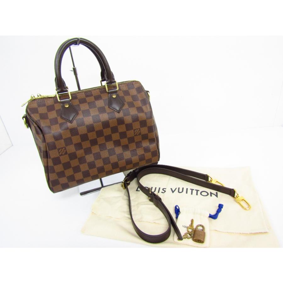 スピーディ LOUIS VUITTON ルイ・ヴィトン ダミエ バンドリエール25  