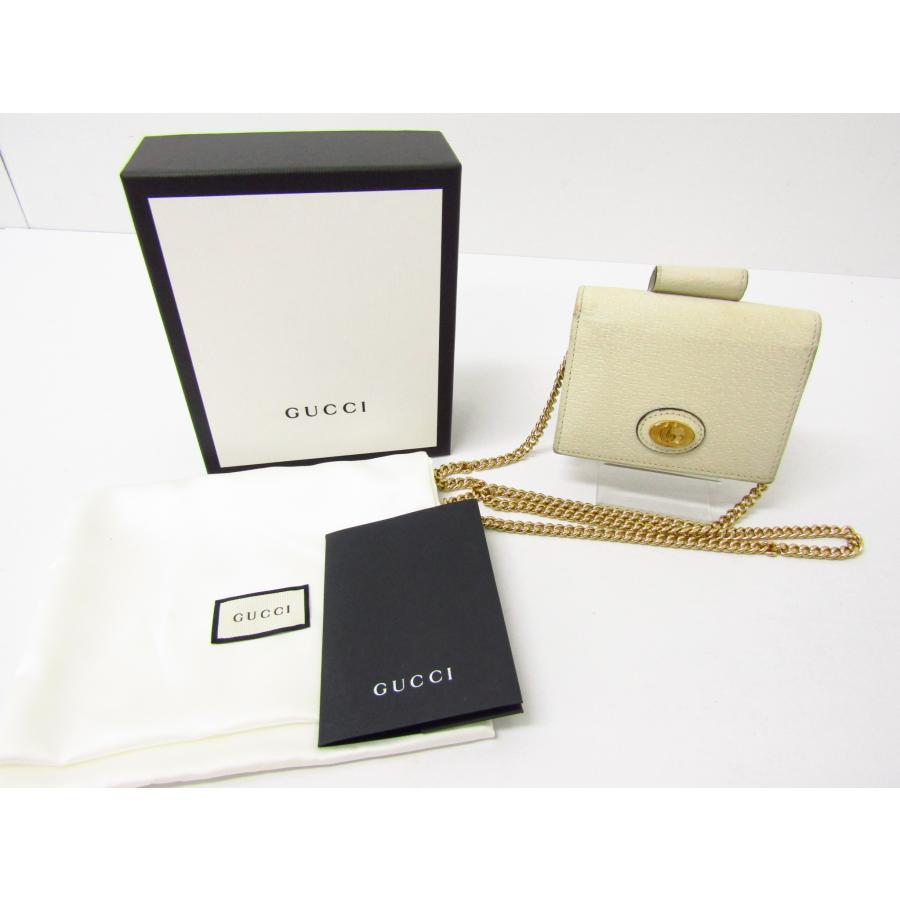 GUCCI グッチ インターマーモント ミニチェーン ウォレット 617195 