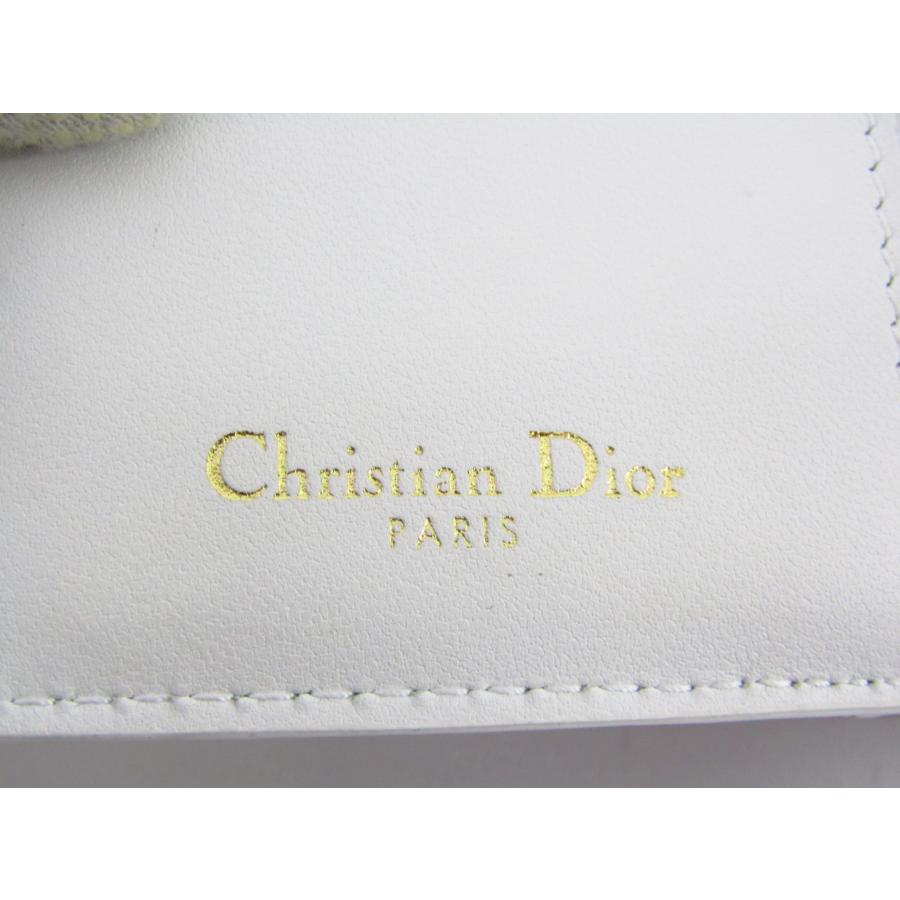 Christian Dior ディオール ダリア ウォレット 花柄 2つ折り財布 Christian Dior ディオール ダリア ウォレット 花柄 2つ折り財布