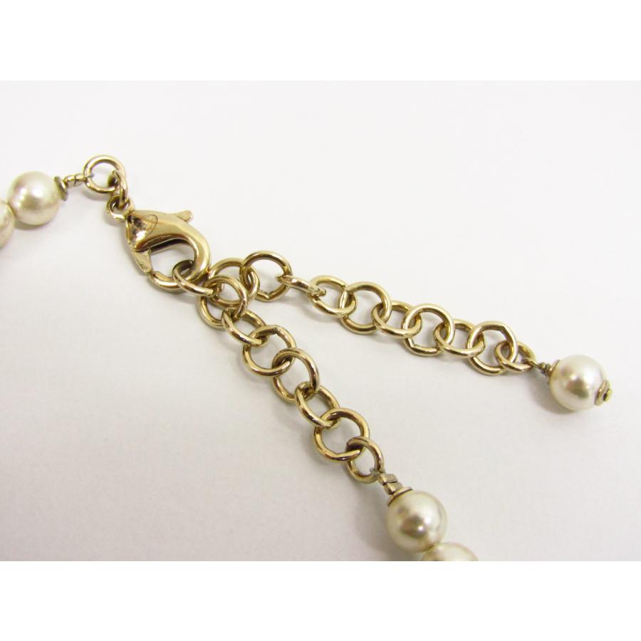 CHANEL シャネル ココマーク スター パール ネックレス 約38 CHANEL シャネル ココマーク スター パール ネックレス 約38
