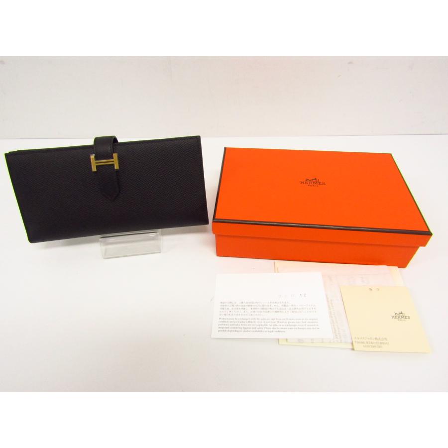 HERMES 未使用 エルメス ベアン スフレ ヴォーエプソン U刻印  