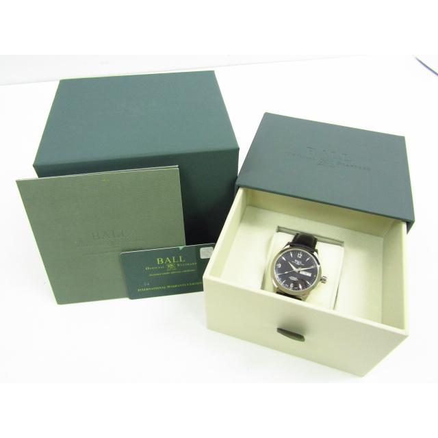 BALL Watch ボールウォッチ(BALL WATCH) 黒文字盤 純正革ベルト BALL Watch ボールウォッチ(BALL WATCH) 黒文字盤 純正革ベルト