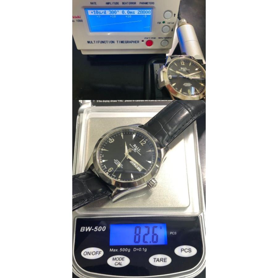 BALL Watch ボールウォッチ(BALL WATCH) 黒文字盤 純正革ベルト BALL Watch ボールウォッチ(BALL WATCH) 黒文字盤 純正革ベルト