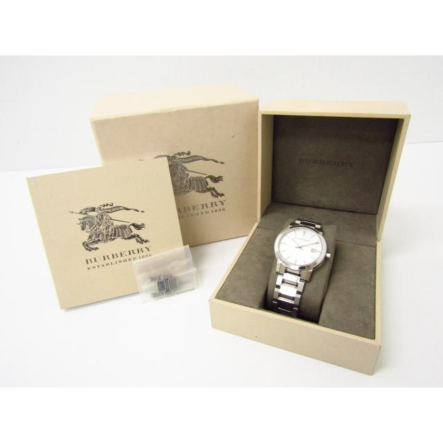 BURBERRY バーバリー BU9000 メンズ クォーツ腕時計♪SB3633 
