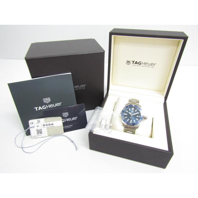 Heuer タグホイヤー アクアレーサー デイト Way111c クォーツ腕時計 メンズ Sb3640 N 163 Sb3640 07 スリフト 通販 Yahoo ショッピング