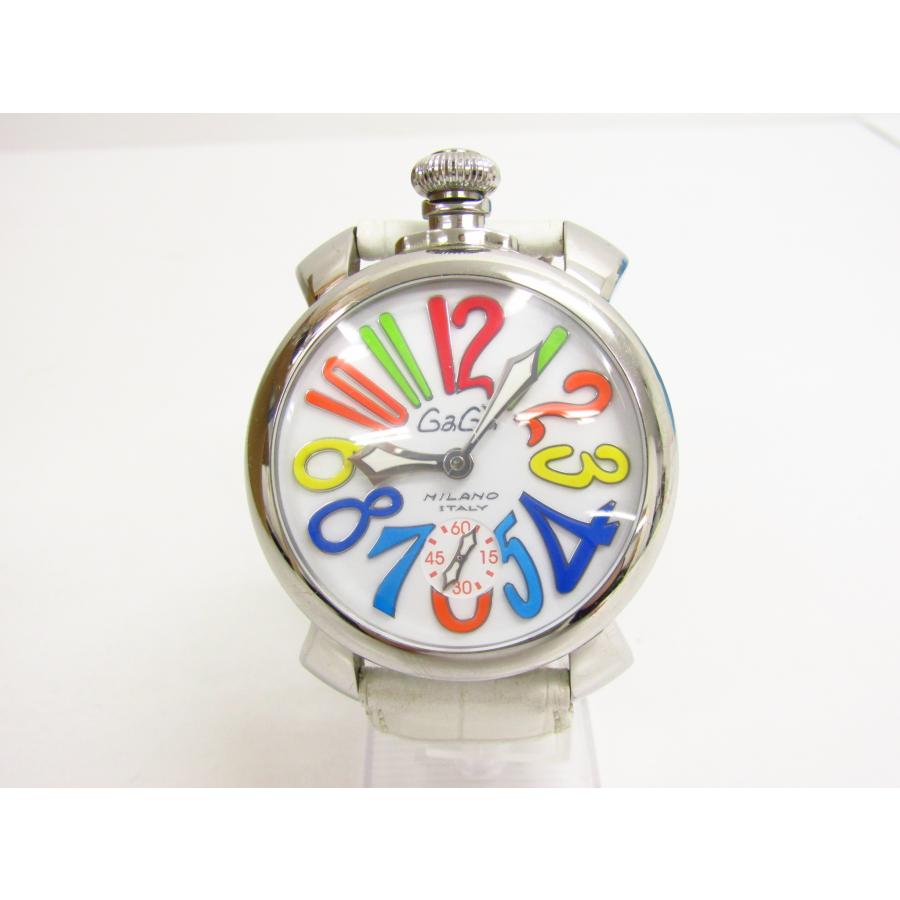 GaGa MILANO ガガミラノ マヌアーレ48 5010.01S 手巻き メンズ 腕時計