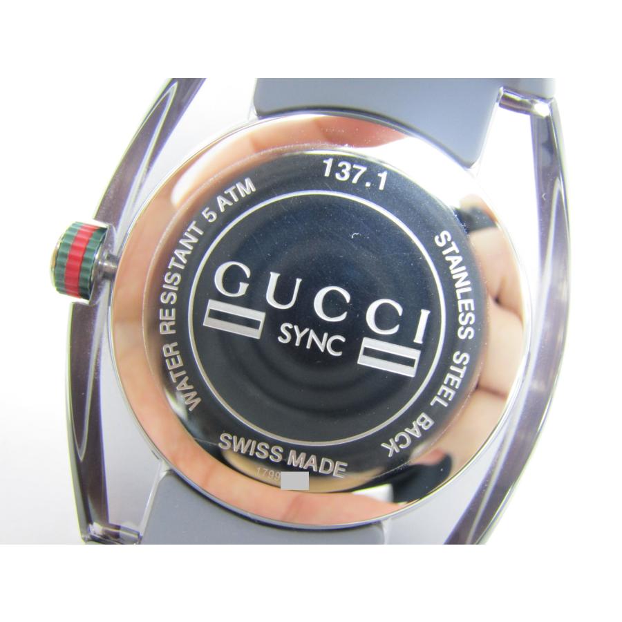 GUCCI グッチ シェリーライン メンズ クォーツ 137.1 腕時計 ▼SB5113｜thrift-webshop｜06