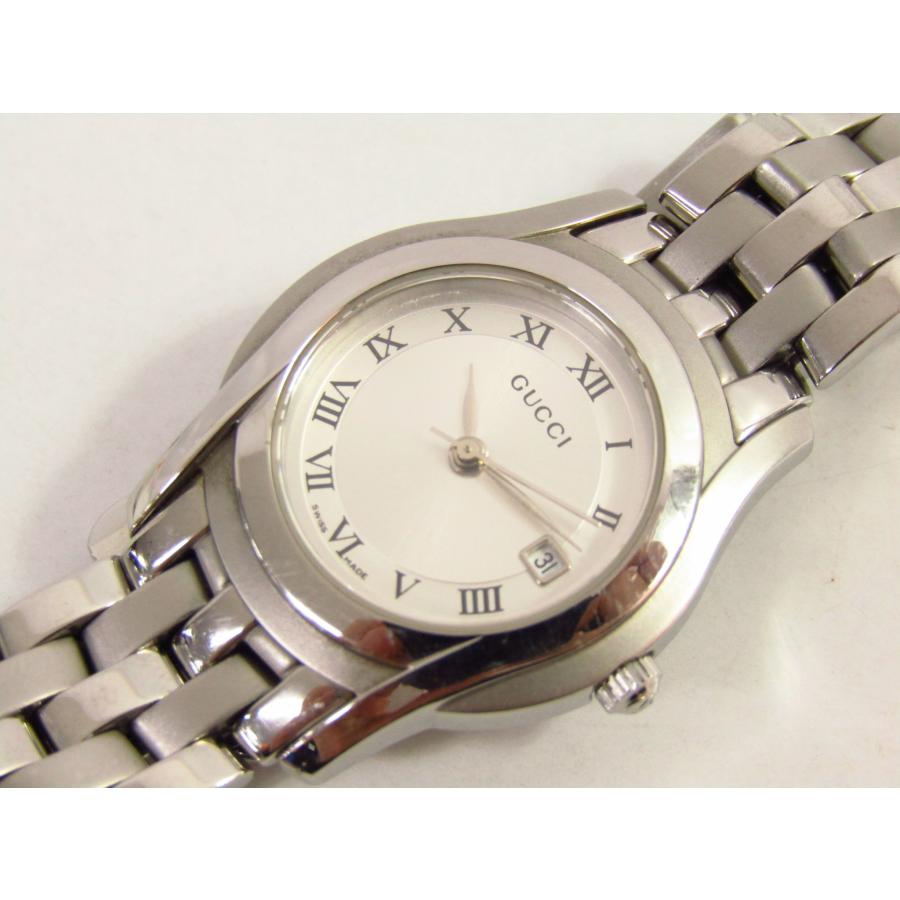 GUCCI グッチ 5500L クォーツ レディース 腕時計 ▽SB5652
