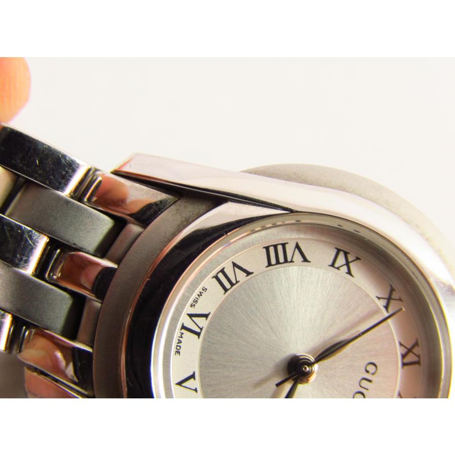 GUCCI グッチ 5500L クォーツ レディース 腕時計 ▽SB5652