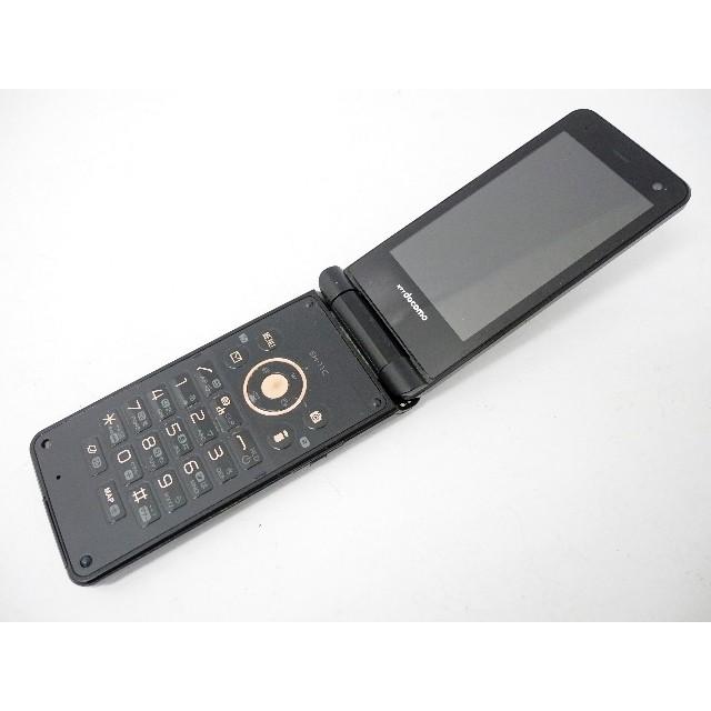 携帯電話/ガラケー》docomo ドコモ SH-11C Black/ブラック 本体【中古 