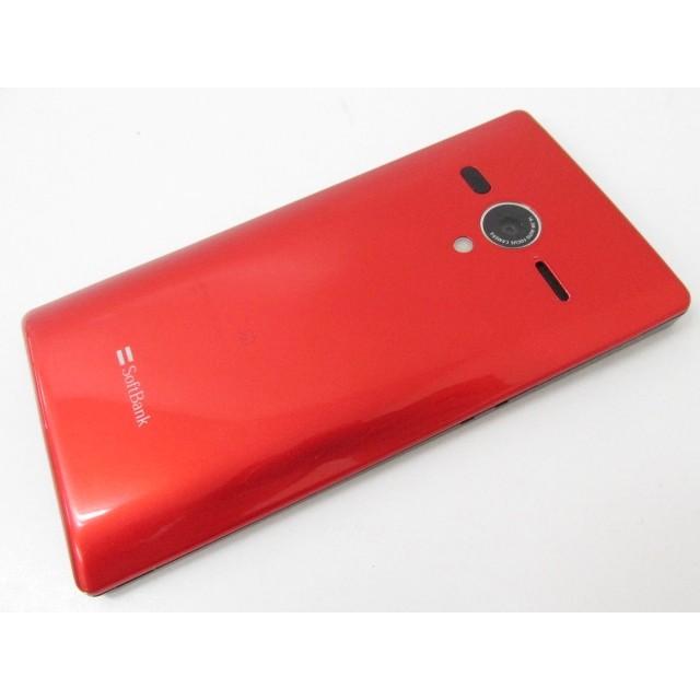 SHARP 《スマホ》 SoftBank ソフトバンク AQUOS PHONE 203SH レッド/赤 