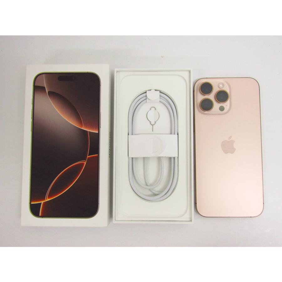 iPhone SIMフリー Apple ophone 16 Pro Max 256GB デザートチタニウム 