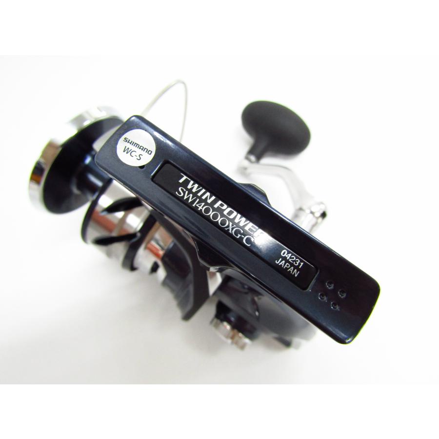 【美品】シマノ 21ツインパワーSW 14000XG シマノ 21 ツインパワー SW 14000XG スピニングリール - 最安値・価格