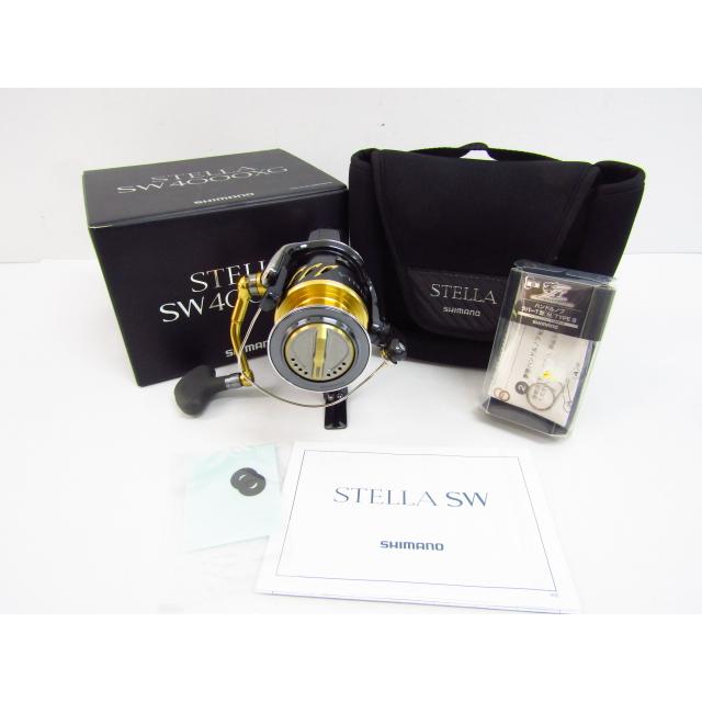Shimano（13ステラ） SW4000 スピニングリールと夢屋ハンドルノブ