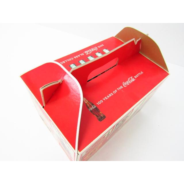 Coca Cola（コカコーラ） 100YEARS OF THE Coca Cola BOTTLE グラス6個