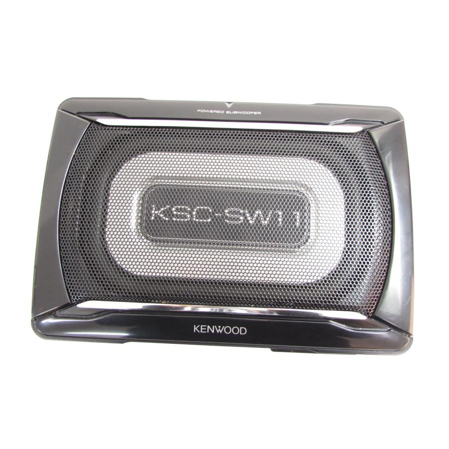 KENWOOD ケンウッド Tune Up Subwoofer チューンアップ サブウーハー KSCSW11 動作OK NB1257 N236NB125704スリフト 通販