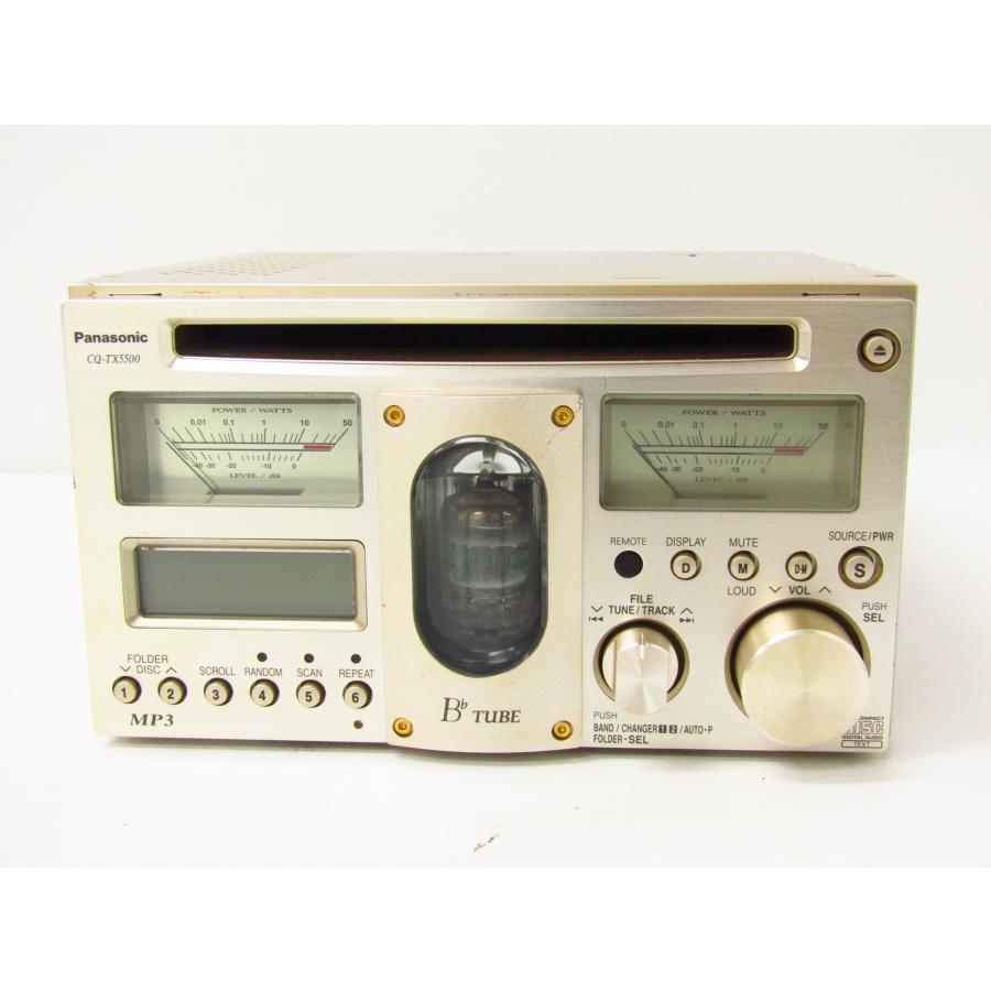 Panasonic CQ-TX5500 真空管 カーオーディオ Panasonic CQ-TX5500 真空管 カーオーディオ