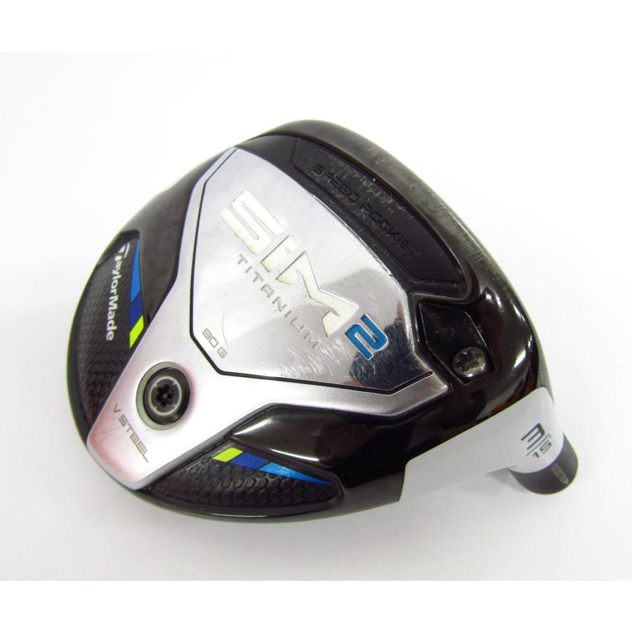 SIM2 フェアウェイウッド 3番 15度 ヘッドカバー付き SIM2 TaylorMade テーラーメイド 3W 15° フェアウェイウッド ヘッド