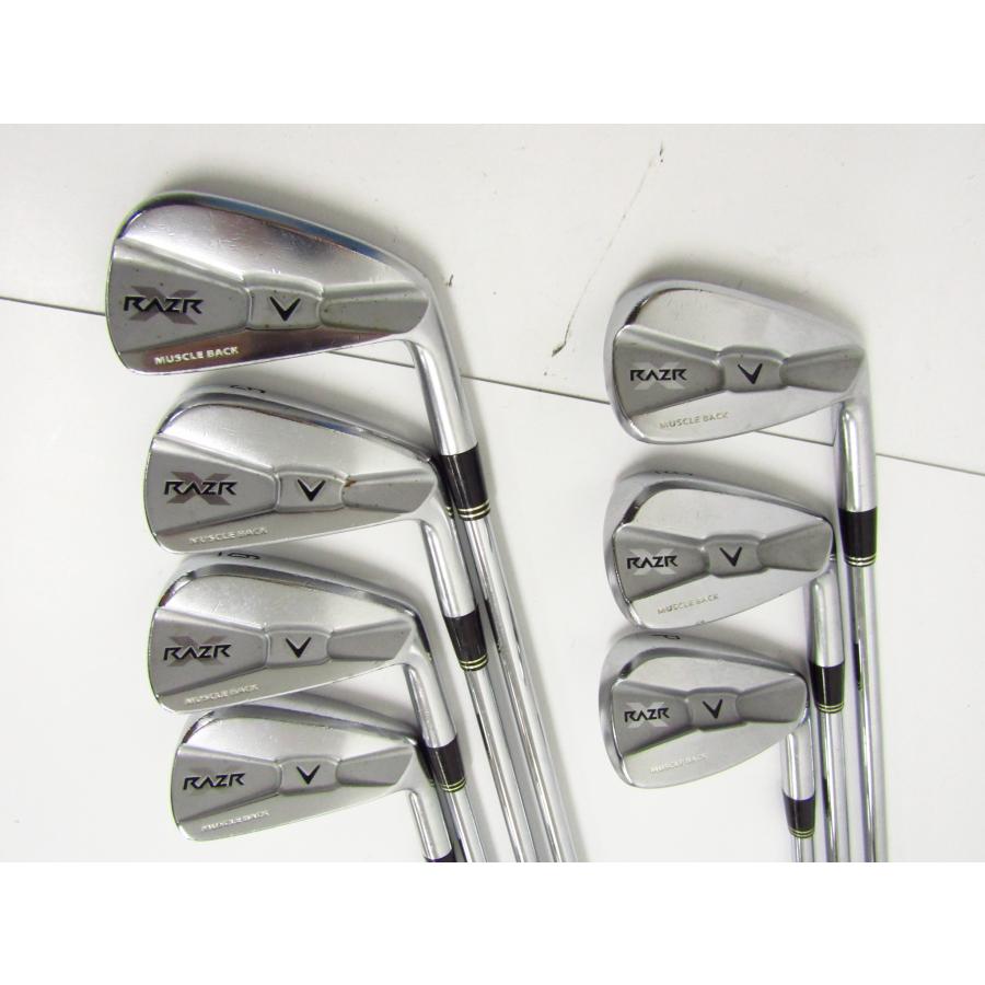 Callaway キャロウェイ RAZR X MUSCLE BLACK 4〜9・P 7本セット 