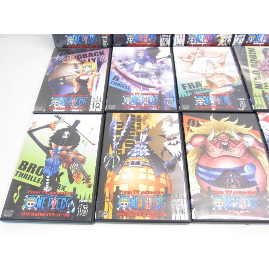 ONE PIECE ワンピース 10Thシーズン スリラーバーク編 全15巻 DVDセット ◎UV1434