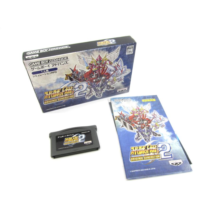 GEME BOY GBA ゲームボーイアドバンス ソフト スーパーロボット大戦