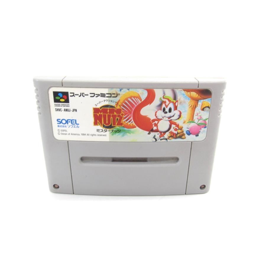 ミスターナッツ スーパーファミコン レトロ ゲーム ソフト