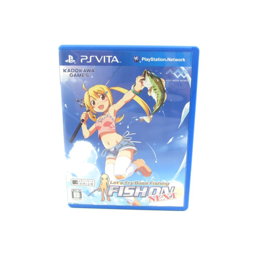 PlayStation PS VITAソフト FISH ON NEXT レッツトライ バス