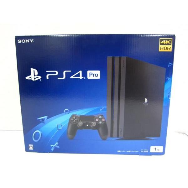 ゲーム》PlayStation 4 Pro ジェット・ブラック 1TB CUH-7000BB01 未 
