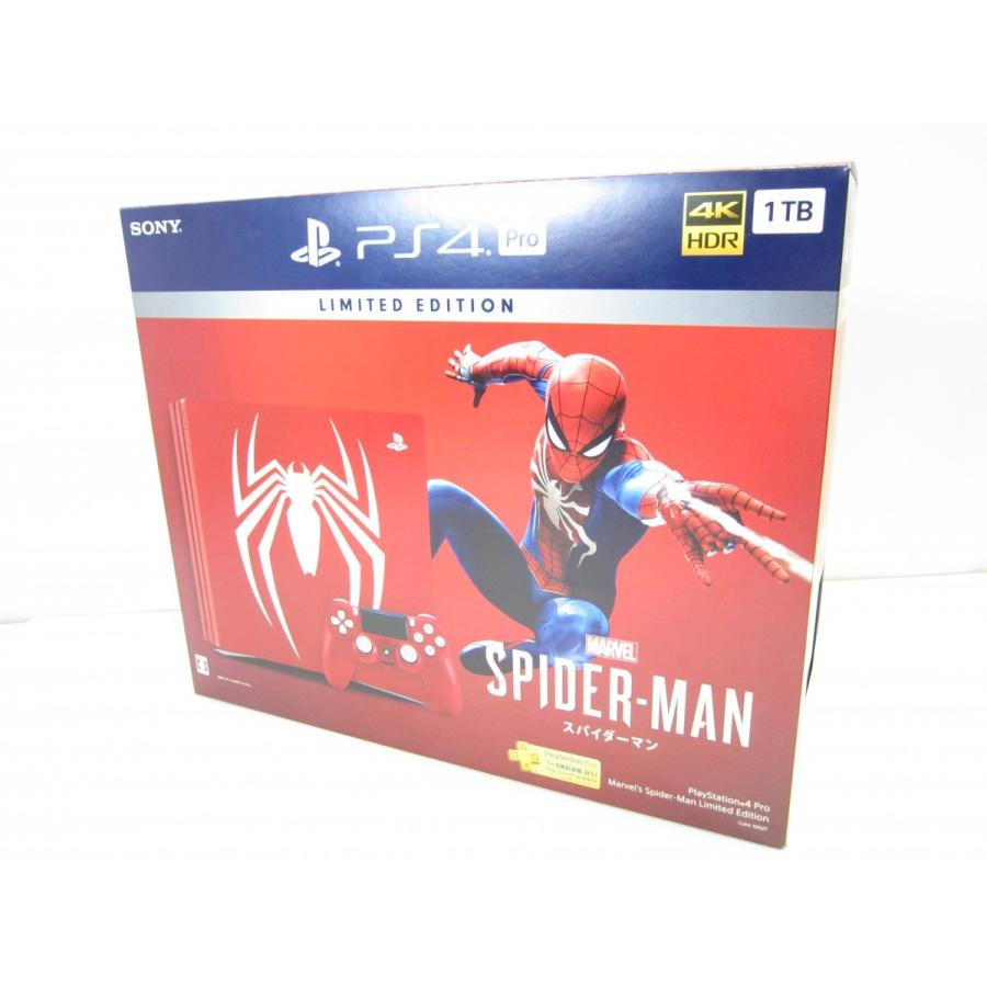 未使用品!! PlayStation Pro Marvel's Spider-Man Limited Edition