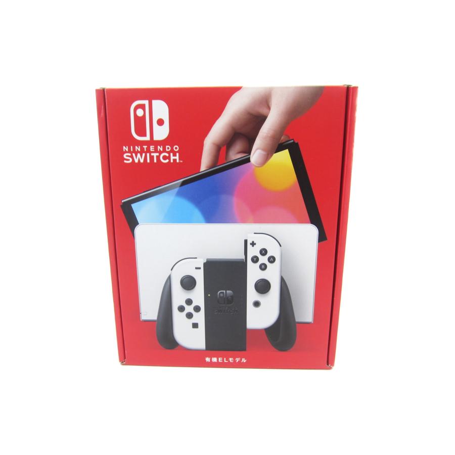 未使用品 Nintendo Switch(有機ELモデル) Joy-Con(L)/(R) ホワイト  
