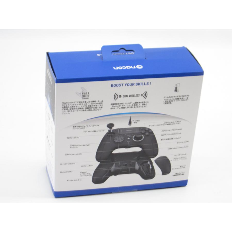 未開封 ナコン プレイステーション レボリューション5 プロコントローラー ブラック for PS5 PS4 #UR445｜thrift-webshop｜02